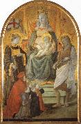 Fra Filippo Lippi Madonna del Ceppo painting